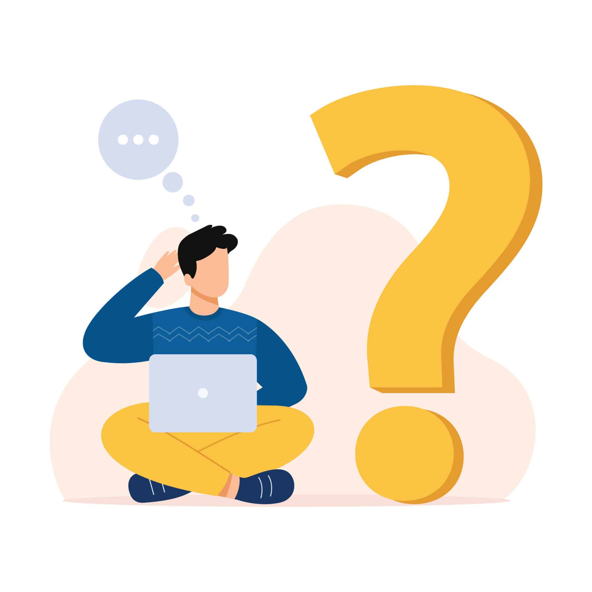thinking man